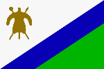 Flagge von Lesotho