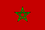 Flagge Marokko Flagge von Marokko