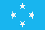 Flagge Mikronesien Flagge von Mikronesien
