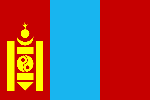 Flagge von Mongolei