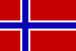 Flagge von Norwegen