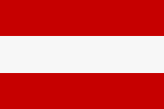 Flagge Österreich Flagge von Österreich