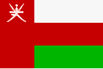 Flagge Oman Flagge von Oman