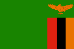 Flagge von Sambia