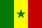 Flagge von Senegal