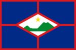 Flagge Sint Eustatius Flagge von Sint Eustatius