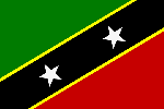 Flagge St. Kitts und Nevis Flagge von St. Kitts und Nevis