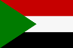 Flagge Sudan Flagge von Sudan