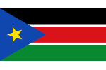 Flagge Südsudan Flagge von Südsudan