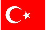 Flagge von Türkei