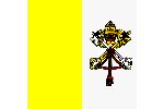 Flagge Vatikanstadt Flagge von Vatikanstadt